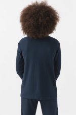 Children's Bamboo Waffle Knit Base Layer Set - Image 9