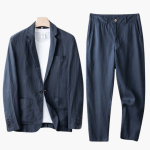 Light Summer Men's Suit – Blazer with Matching Pants - Image 10