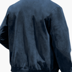 Men's Bomber Jacket with Zipper and Side Pockets - Image 10