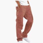 Wide Cargo Pants for Men - Comfortable Fit with Pockets - Image 7
