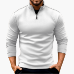 Sweatshirt with Zipper for Men, Sporty & Comfortable - Image 10