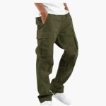 Wide Cargo Pants for Men - Comfortable Fit with Pockets - Image 5