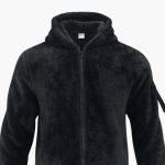 Men's Teddy Jacket with Zipper and Long Sleeves - Image 10