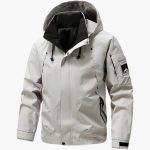 Men's Ski Jacket with Hood and Zipper - Image 4