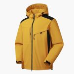 Men's Ski Jacket with Hood and Zipper Pockets - Image 9