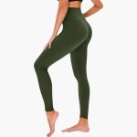 Women's Leggings with Leopard Print and High Waist - Image 9