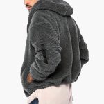 Men's Teddy Jacket with Zipper and Long Sleeves - Image 18