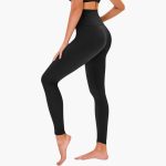 Women's Leggings with Leopard Print and High Waist - Image 2