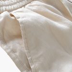 Men's Summer Pants with Elastic Waistband and Drawstring - Image 5