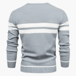 Striped Men's Sweater – Warm, Comfortable & Stylish in Winter - Image 12
