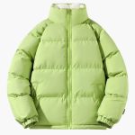 Warm Women's Puffer Jacket with Fleece Lining and Hood - Image 12