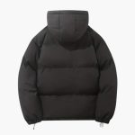 Women's Hooded Jacket with Zipper and Exterior Stitching - Image 6
