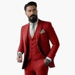 Double-Breasted Suit for Men - Classic Design with Style - Image 4