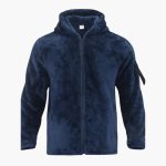 Men's Teddy Jacket with Zipper and Long Sleeves - Image 25