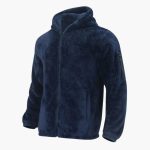 Men's Teddy Jacket with Zipper and Long Sleeves - Image 21