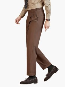 Winter Suit Pants for Men – Elegant, Warm Suit Trousers - Image 18