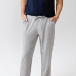 Men's Bamboo Stretch-Knit Long Sleeve Pajama Set - Image 14