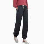 Women's Jogging Pants with Drawstring Waistband and Cuffs - Image 6