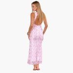 Lace Maxi Dress - Women's Style with V-Neck and Elegance - Image 16