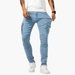 Men’s Cargo Jeans with Stretch and Pockets - Image 7
