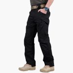 Men's Cargo Pants with Zipper and Multiple Pockets - Image 2