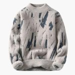 Cozy Men's Sweater with Print – warm & stylish - Image 5