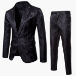 Two-Piece Wedding Guest Suit - Stylishly Designed for Men