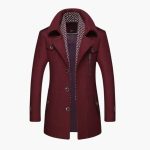 Wool Coat for Men – Elegant & Warm for Winter Days - Image 3