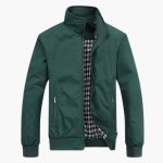 Slim Fit Bomber Jacket for Men - Image 5