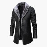 Wool Winter Coat – Elegant Coat for Men, Warm