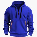 Men’s Hoodie with Adjustable Hood and Zipped Pockets - Image 6