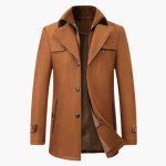 Classic Wool Coat for Men – Elegant & Warm for Winter