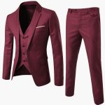 Three-Piece Suit with Vest for Men - Image 4