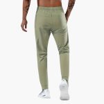 Men's Training Pants with Elastic Waistband and Zipper Pockets - Image 6