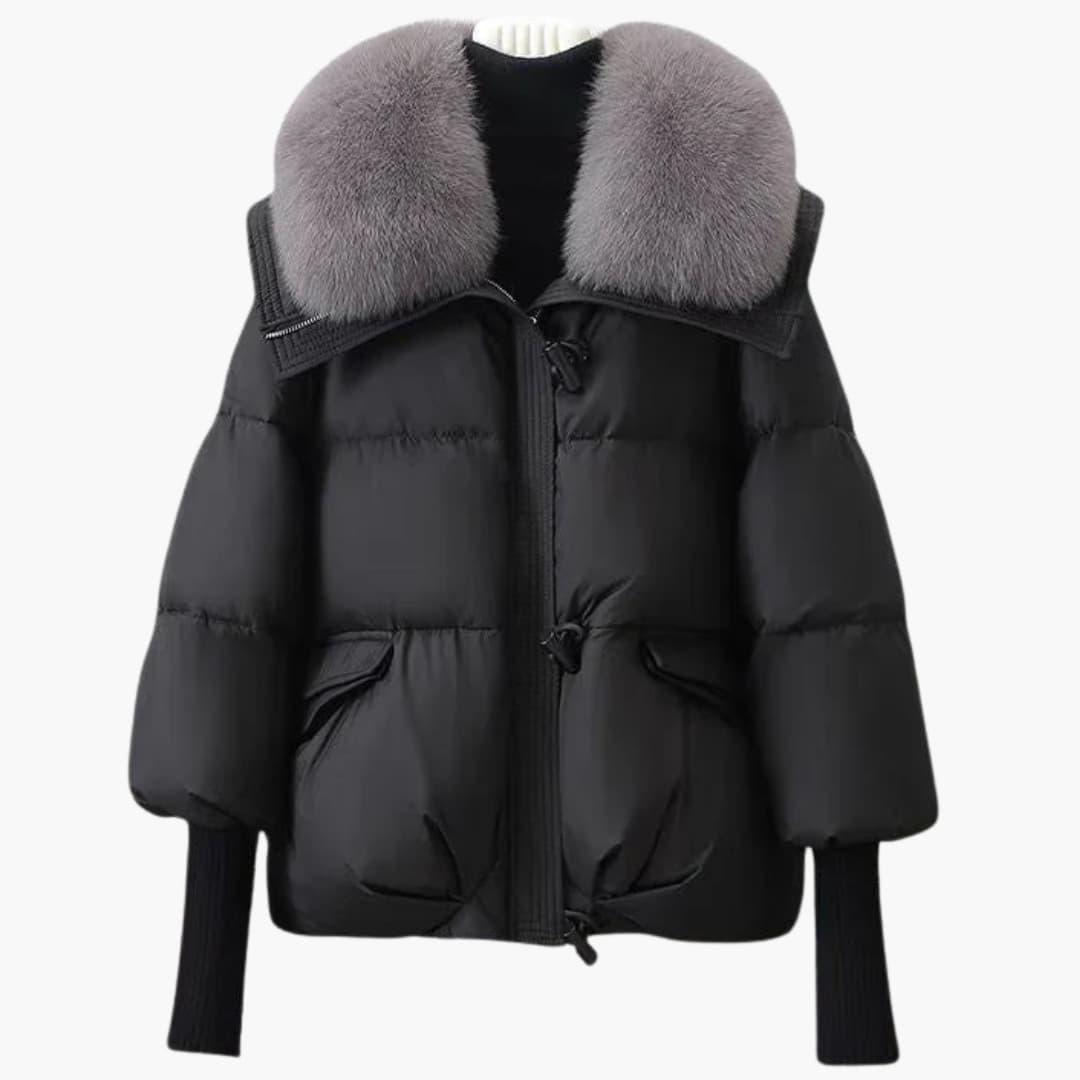 1_5_97db826f-91f1-4026-aa22-cd27cf64fd2f.jpg Elegant Women's Winter Jacket with Faux Fur Collar – Warm & Stylish - Image 1
