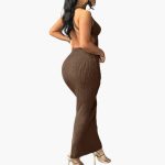 Elegant Summer Dress - Women's Backless for the Beach - Image 2