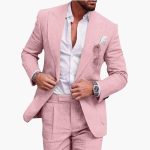 Two-Piece Business Suit for Men - Image 11
