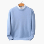 Warm Men's Knit Sweater – Stylish & Comfortable in Winter