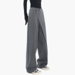 Asymmetric Women's Pants with Slim Fit – Modern & Elegant - Image 9