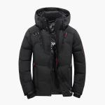 Men’s Quilted Jacket with Hood