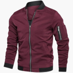 Men's Bomber Jacket - Modern, Lightweight & Comfortable