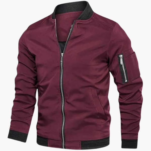 Men's Bomber Jacket - Modern, Lightweight & Comfortable