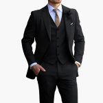 Men’s Formal Suit Set with Vest - Image 3