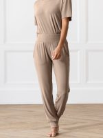 Women??s Bamboo Rib-Knit Jogger Pants - Last Chance