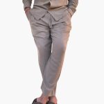 Men's Summer Two-Piece Set with Shirt and Elastic Pants - Image 4
