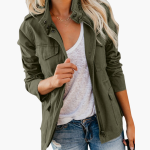 Transitional Jacket with Pockets for Women