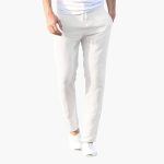 Men's Summer Pants with Drawstring and Side Pockets