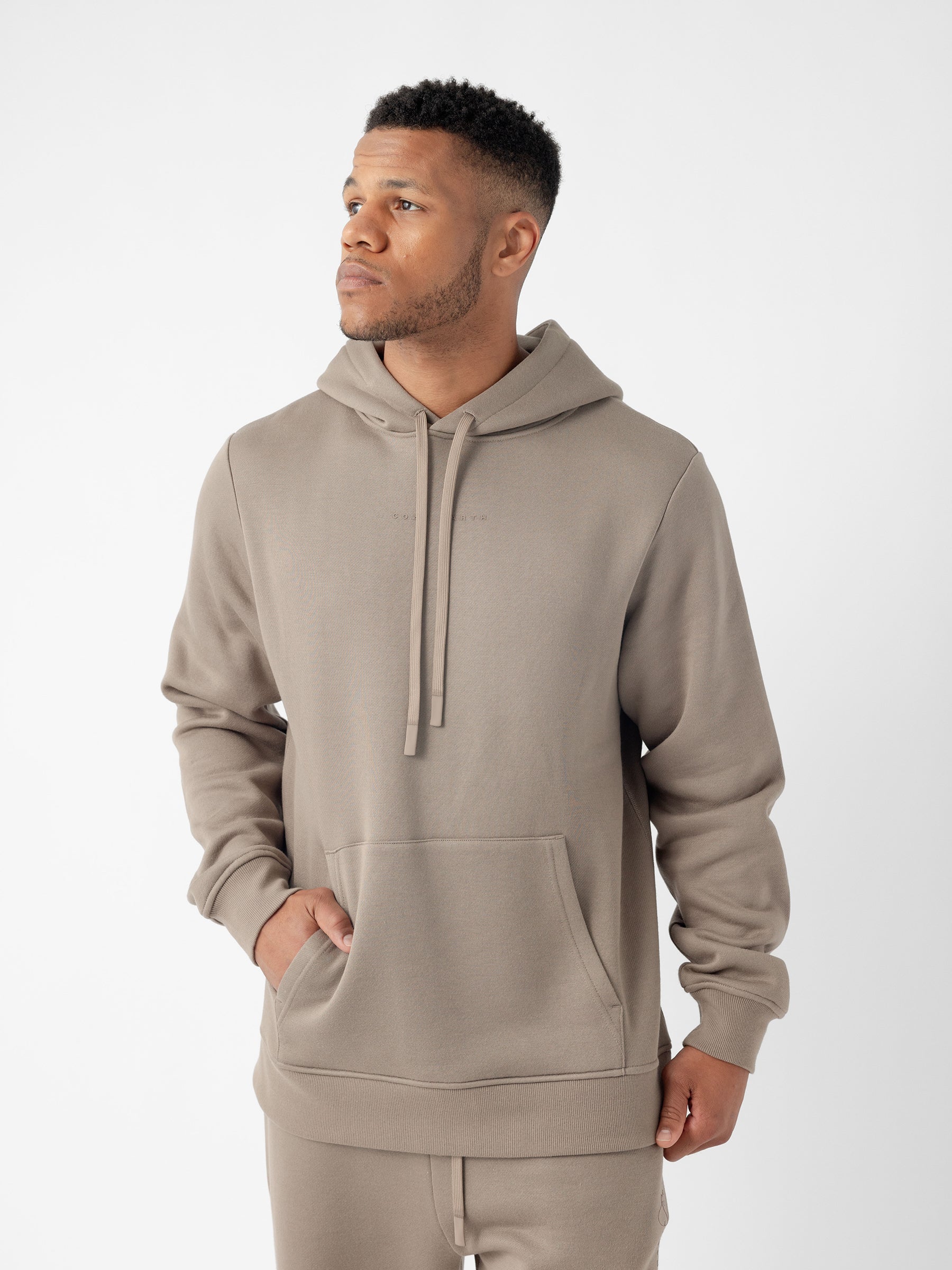 1_Ebony_Cityscapehoodie.jpg Men's CityScape Hoodie - Last Chance - Image 1