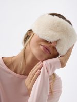 Faux Fur Sleep Mask - Image 3