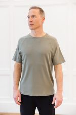 Men's Brushed Bamboo Raglan Tee - Last Chance - Image 7